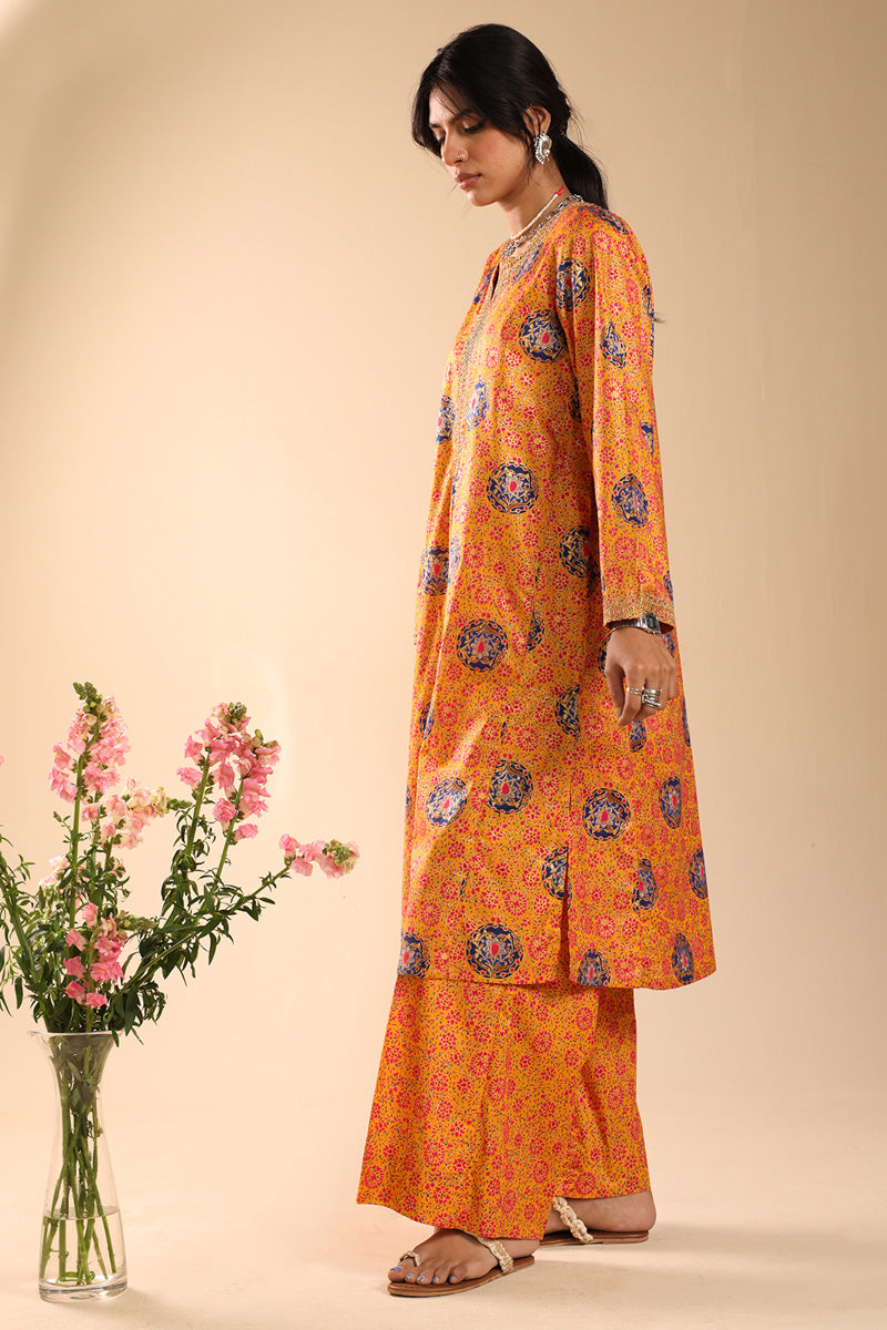 Golden Tapestry Polki Set