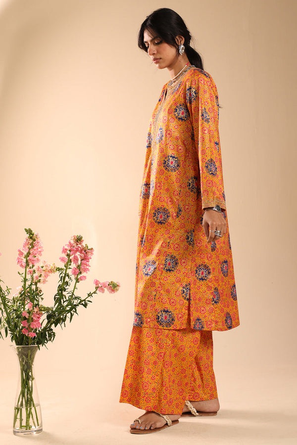 Golden Tapestry Polki Set