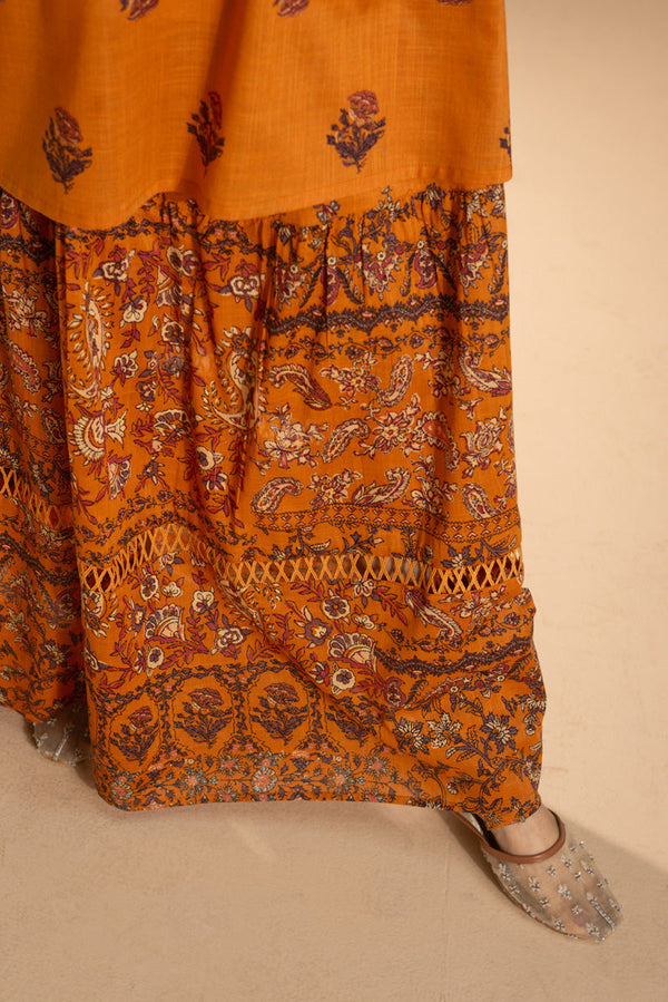 Garden Script Skirt Set