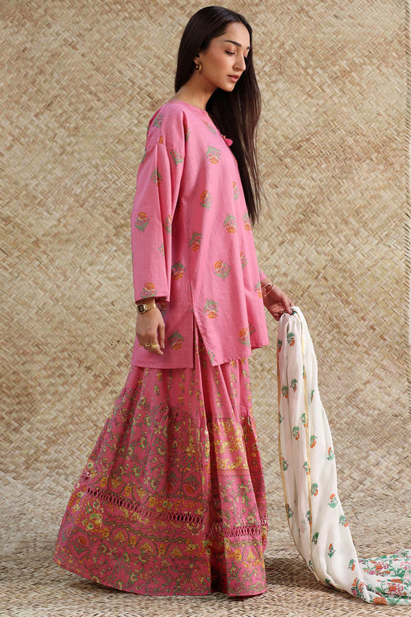 Garden Script Skirt Set