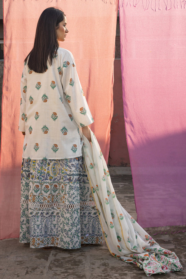 Garden Script Skirt Set