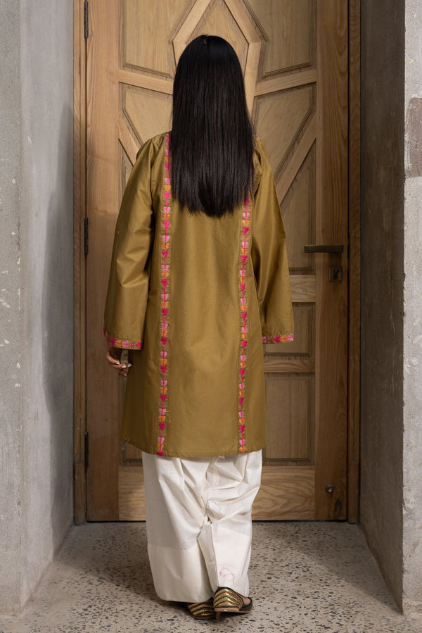 Heart Embroidered Kurti