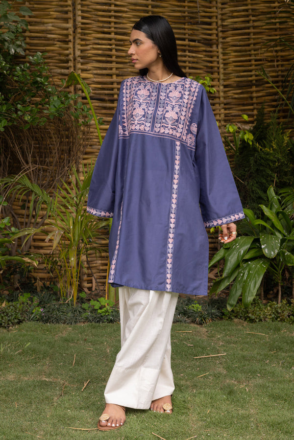 Heart Embroidered Kurti