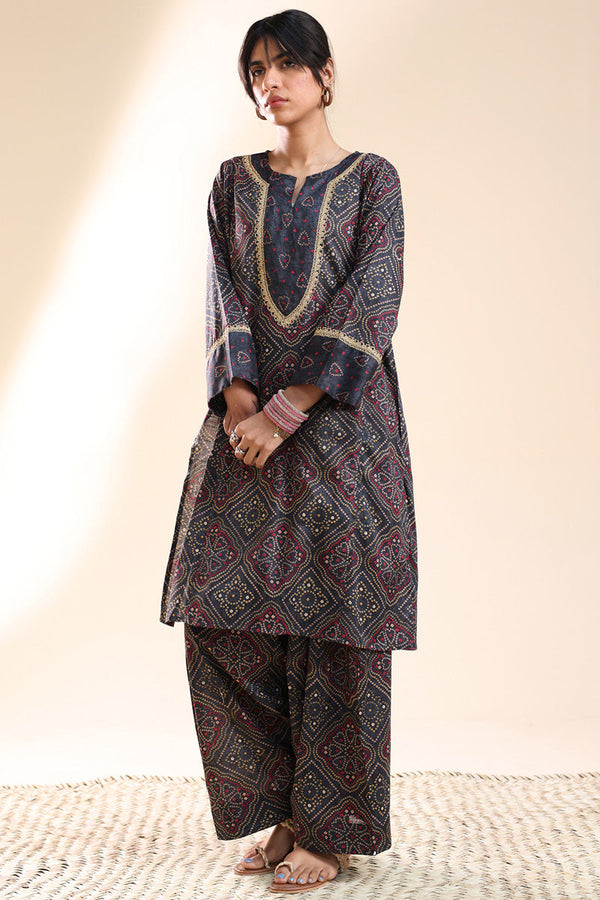 Chunari Gold weave Set