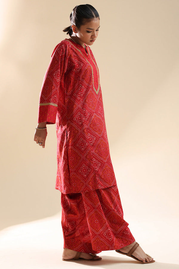 Chunari Gold weave Set