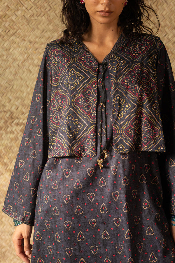 Chunari Beats 3-Piece Koti Set