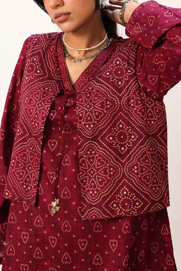 Chunari Beats 3-Piece Koti Set