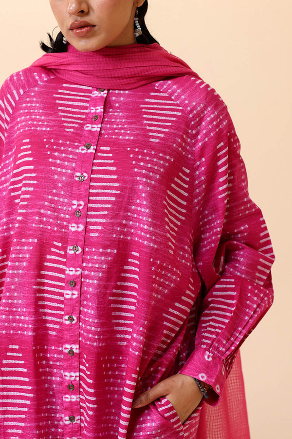 Pure Shibori Printed Set