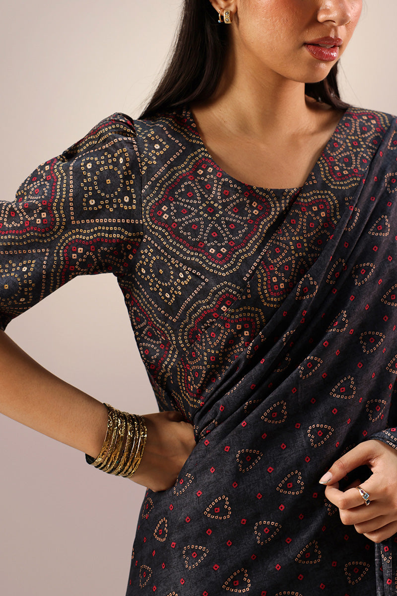 Chunari Drape Saree