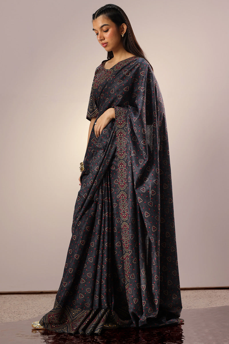 Chunari Drape Saree