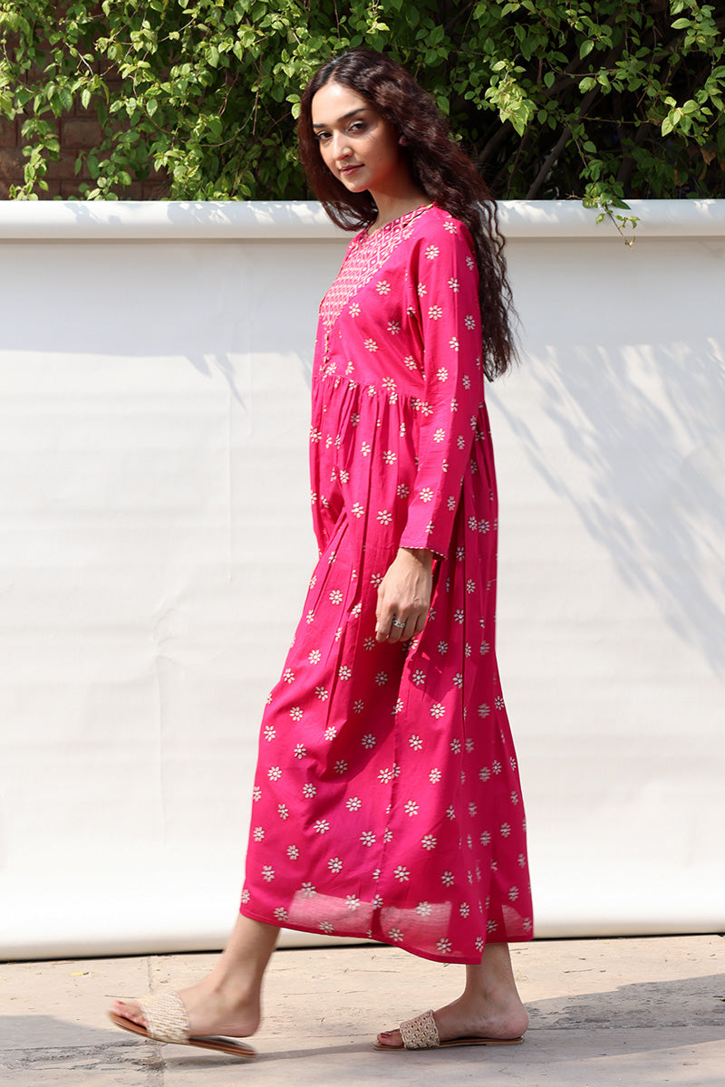 Naqsh Nur Flared Dress