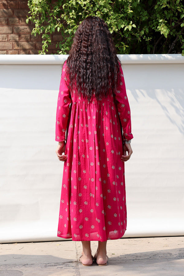 Naqsh Nur Flared Dress