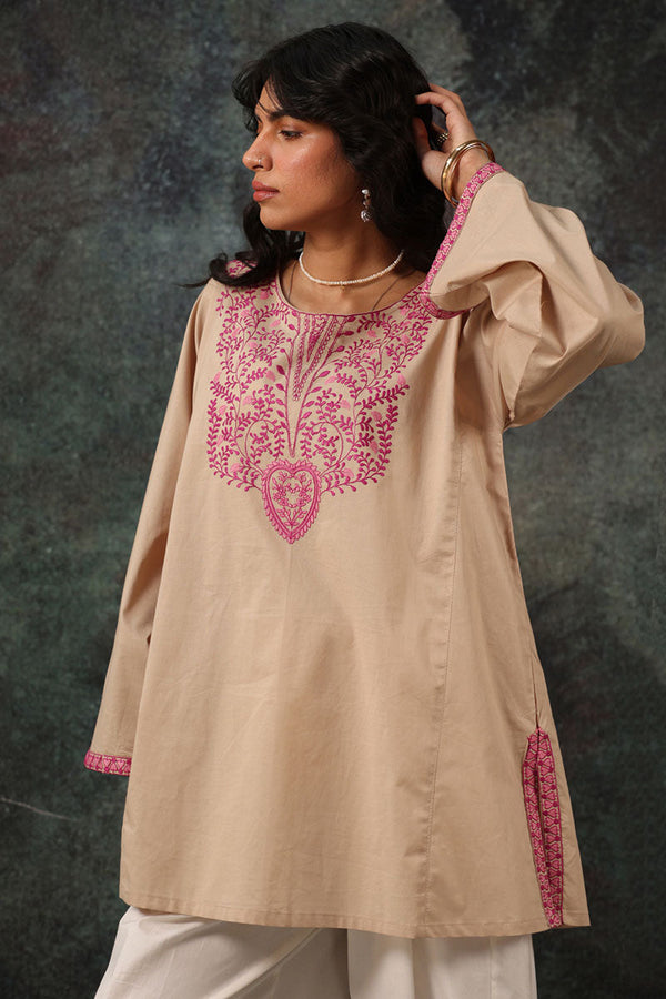 Soft Embroidered Kurti