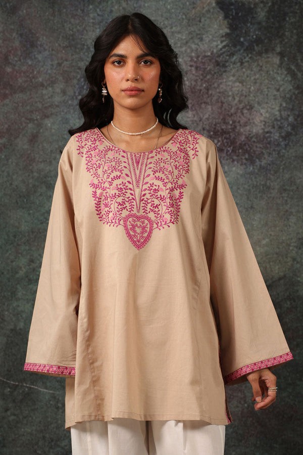Soft Embroidered Kurti