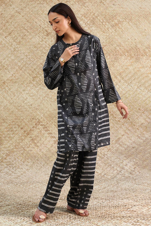 Pure Shibori Printed Set