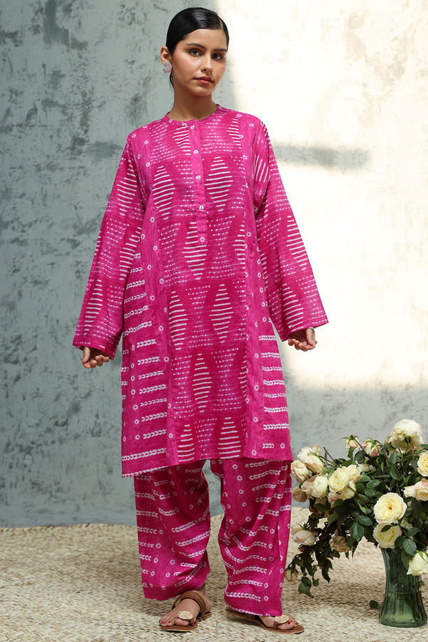 Pure Shibori Printed Set