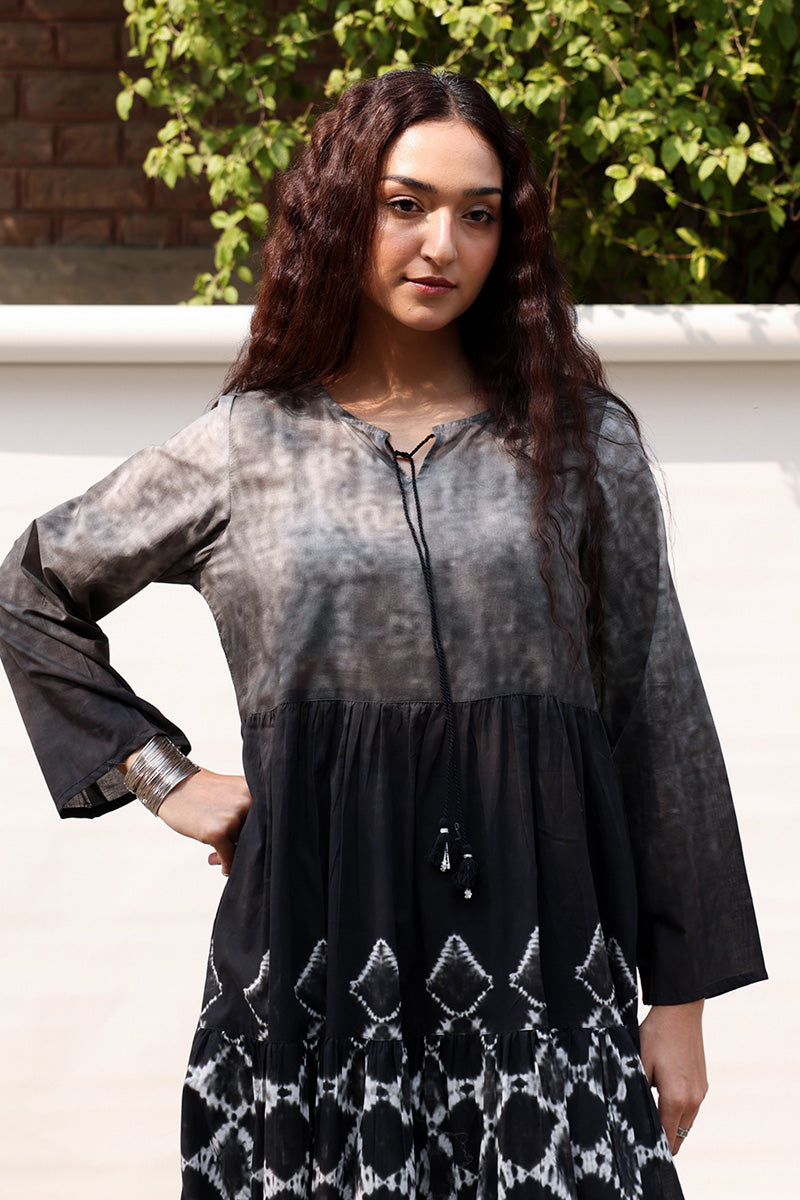 Rang Kahani Tiered Dress