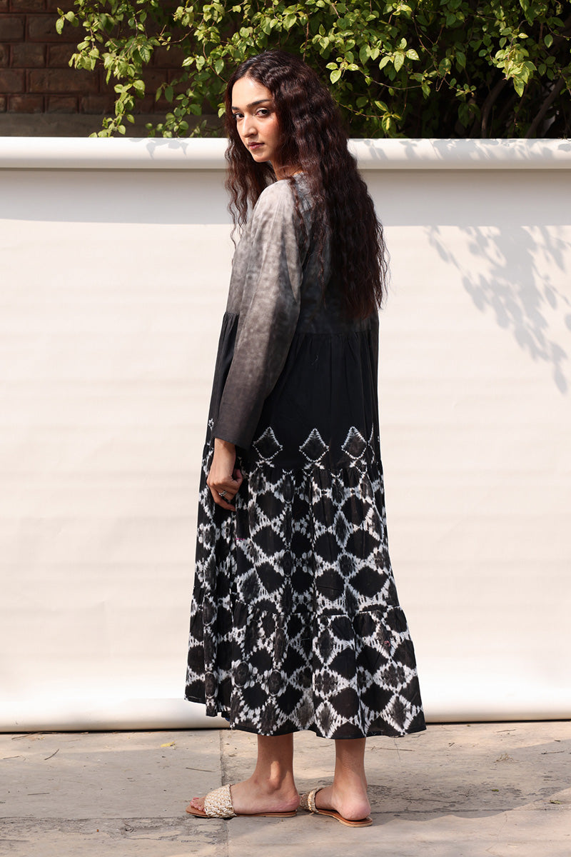 Rang Kahani Tiered Dress