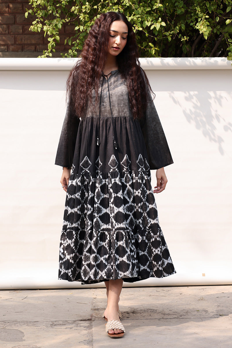 Rang Kahani Tiered Dress