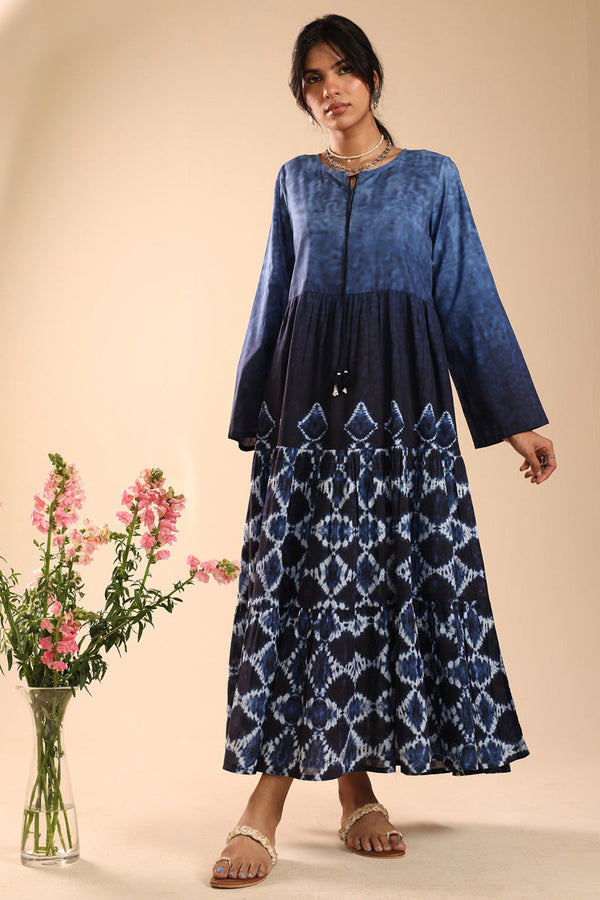 Rang Kahani Tiered Dress