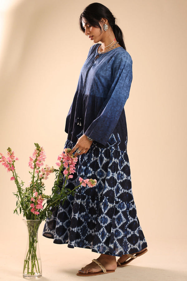 Rang Kahani Tiered Dress