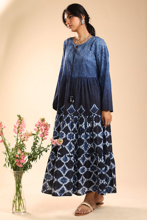 Rang Kahani Tiered Dress