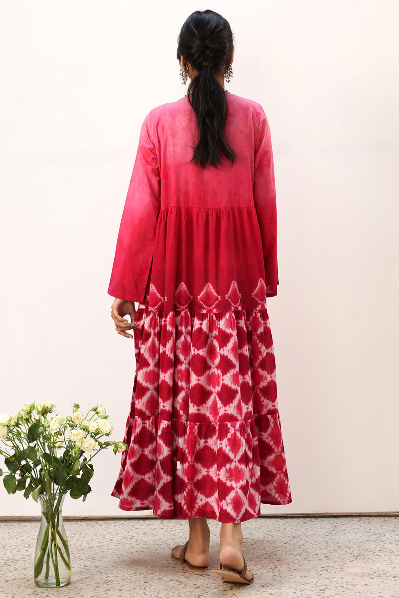 Rang Kahani Tiered Dress