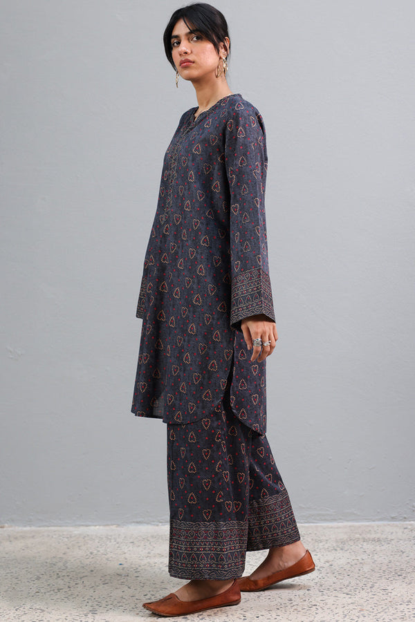 Mukaish Beats Printed Set