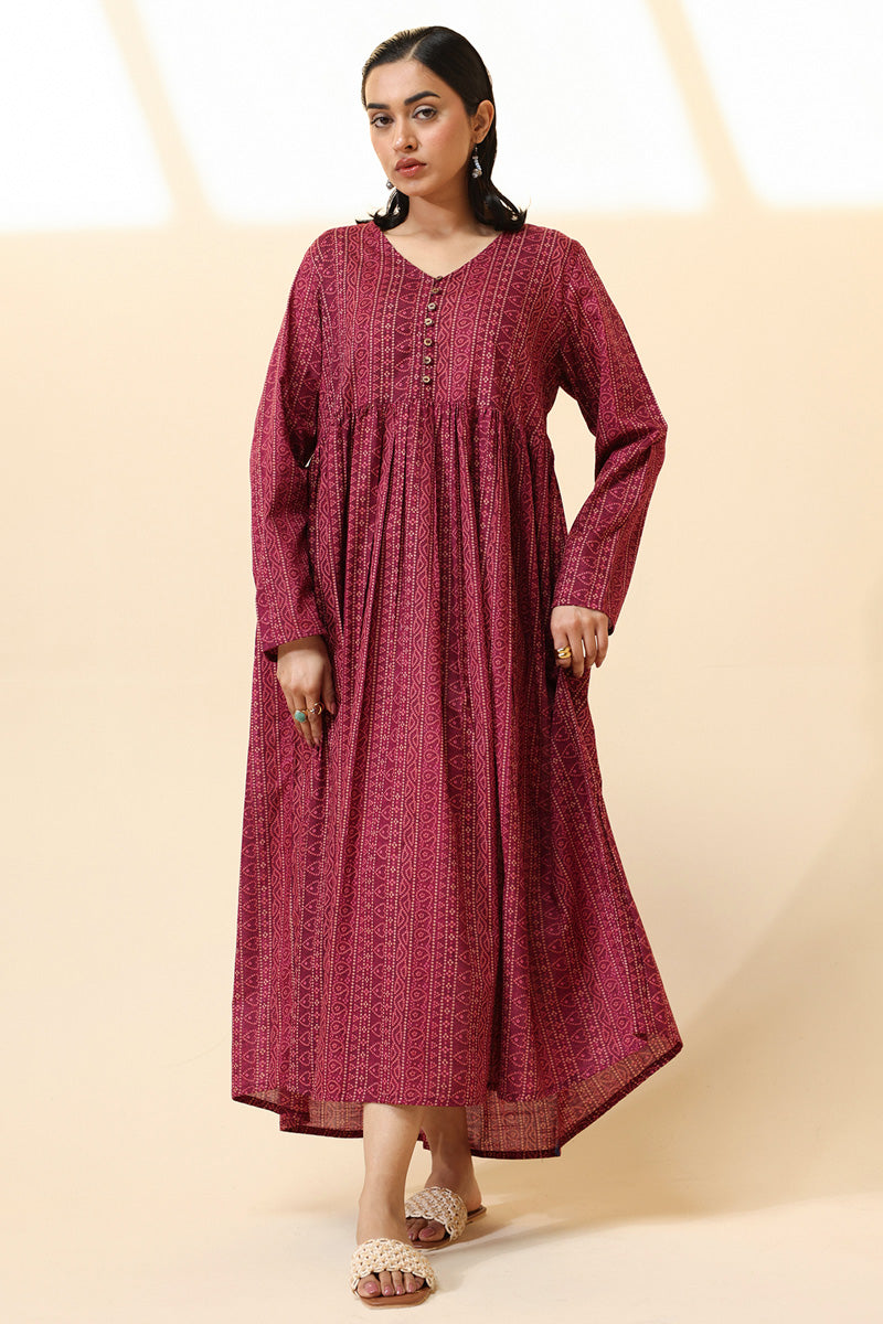 Chunari Beats Flared Dress