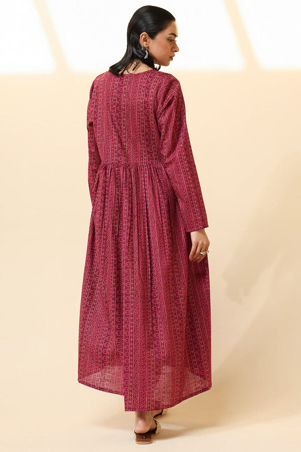 Chunari Beats Flared Dress