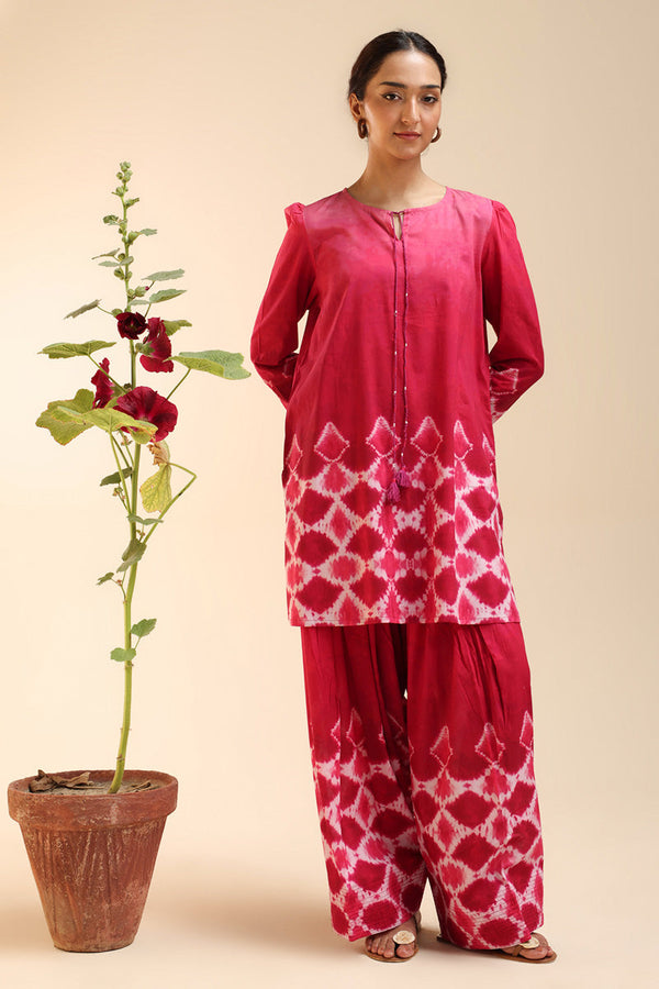 Shibori Edit Farshi Set