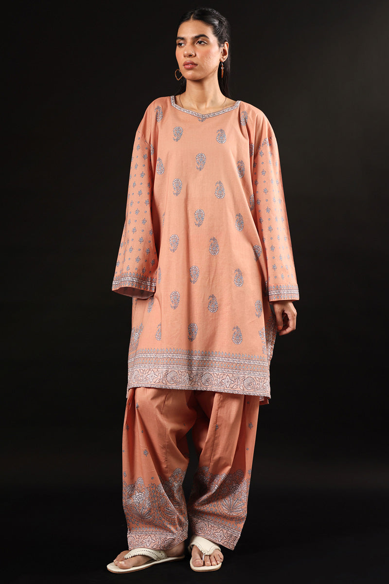 Printed Paisley Set