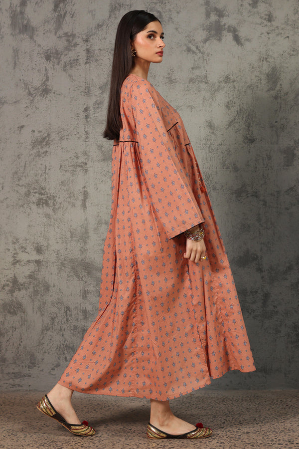 Paisley Printed Dress