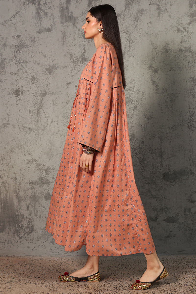 Paisley Printed Dress