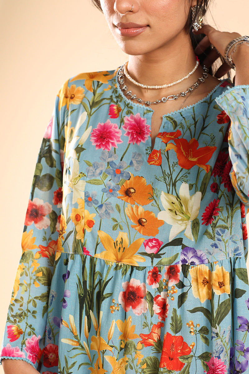 Spring Whisper Tiered Dress