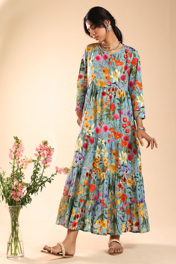 Spring Whisper Tiered Dress