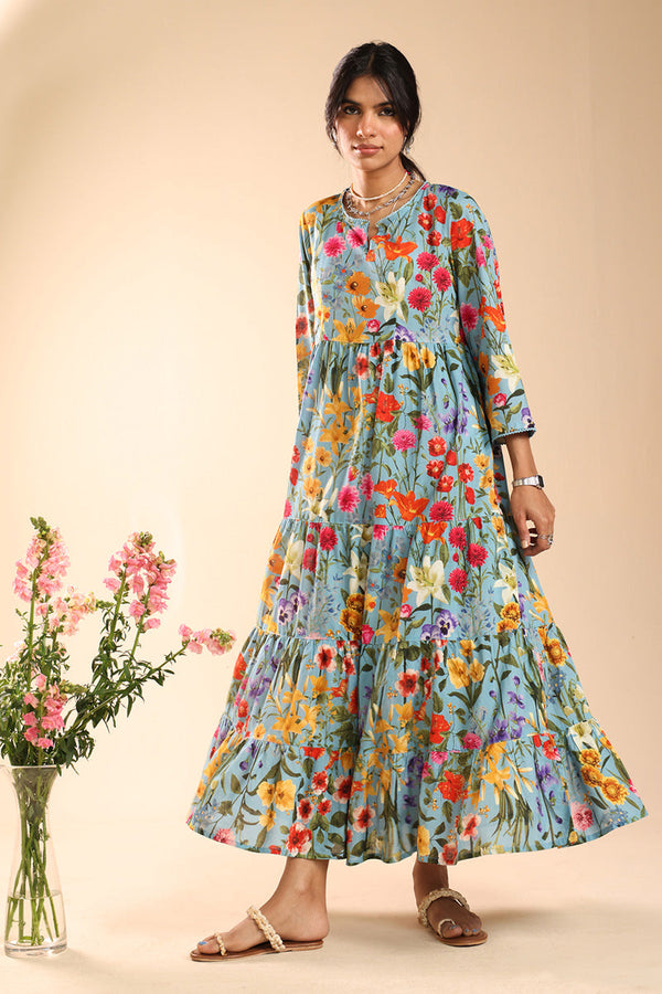 Spring Whisper Tiered Dress