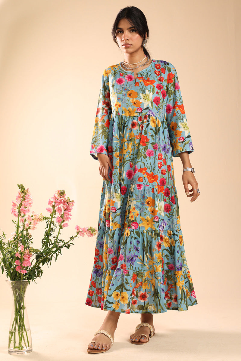 Spring Whisper Tiered Dress