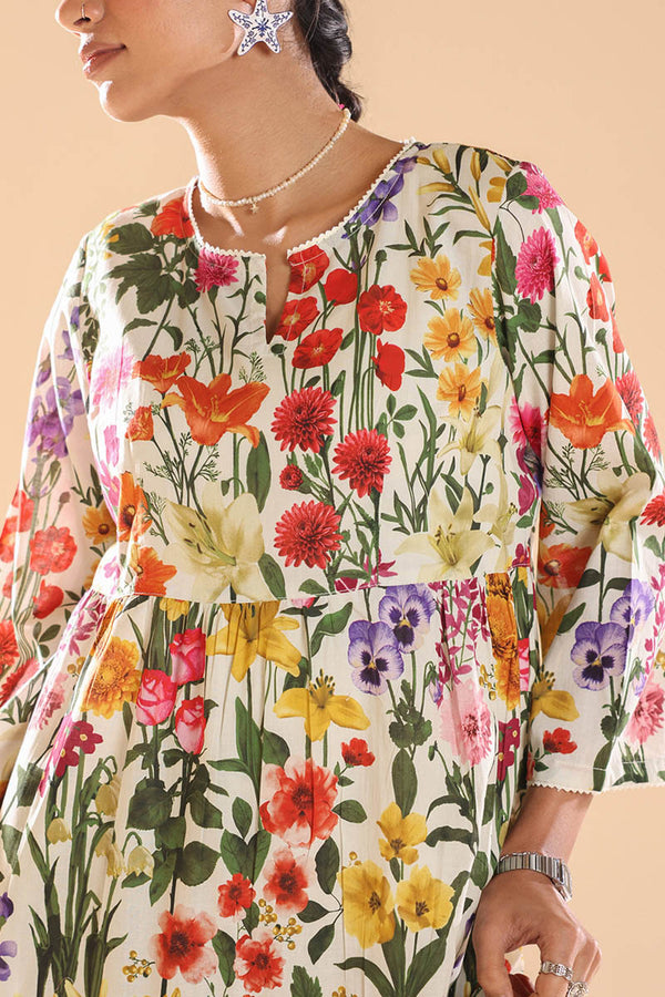 Spring Whisper Tiered Dress