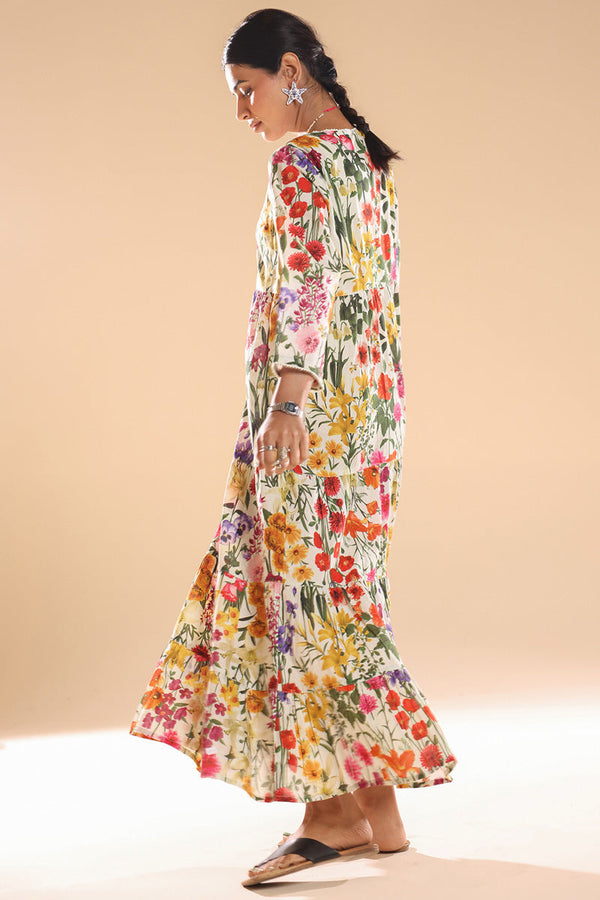 Spring Whisper Tiered Dress