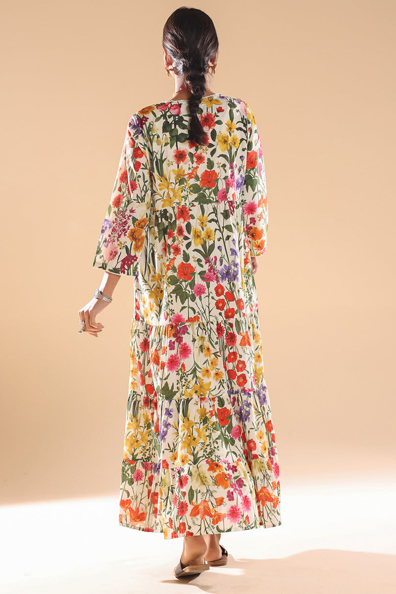 Spring Whisper Tiered Dress