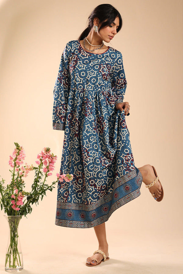 Ajrak Kahani Dress
