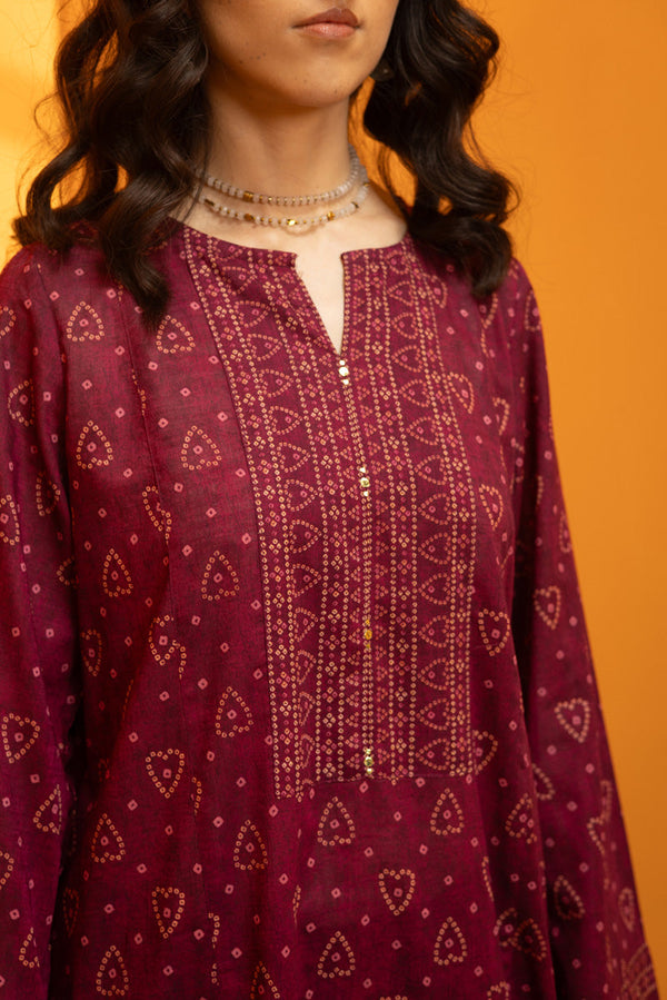 Chunari Beats Printed Set