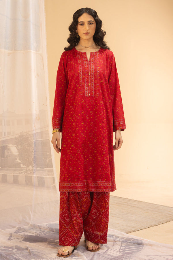 Chunari Beats Printed Set