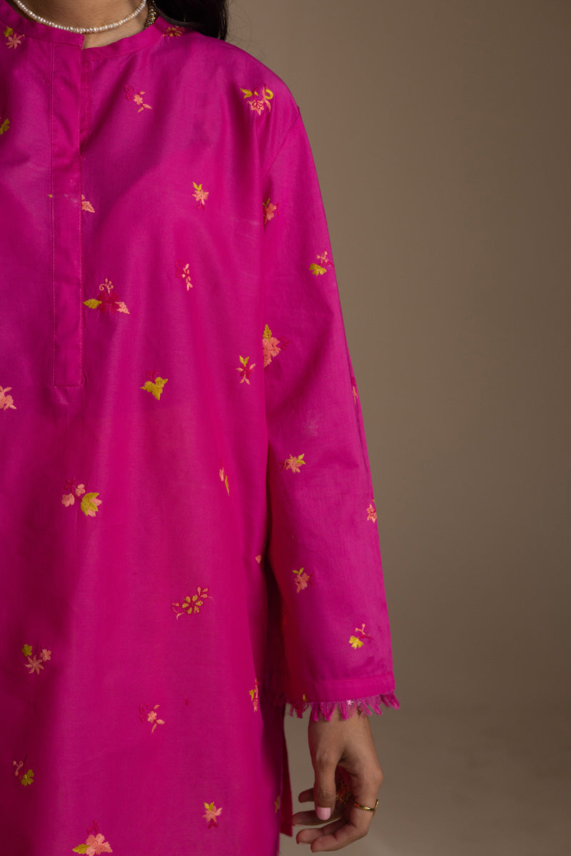 Minimal Embroidered Kurti