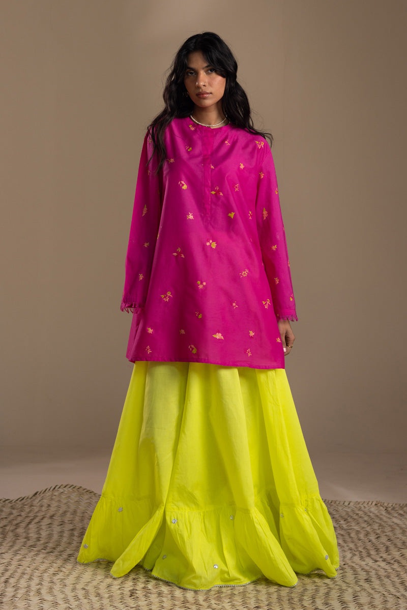 Minimal Embroidered Kurti