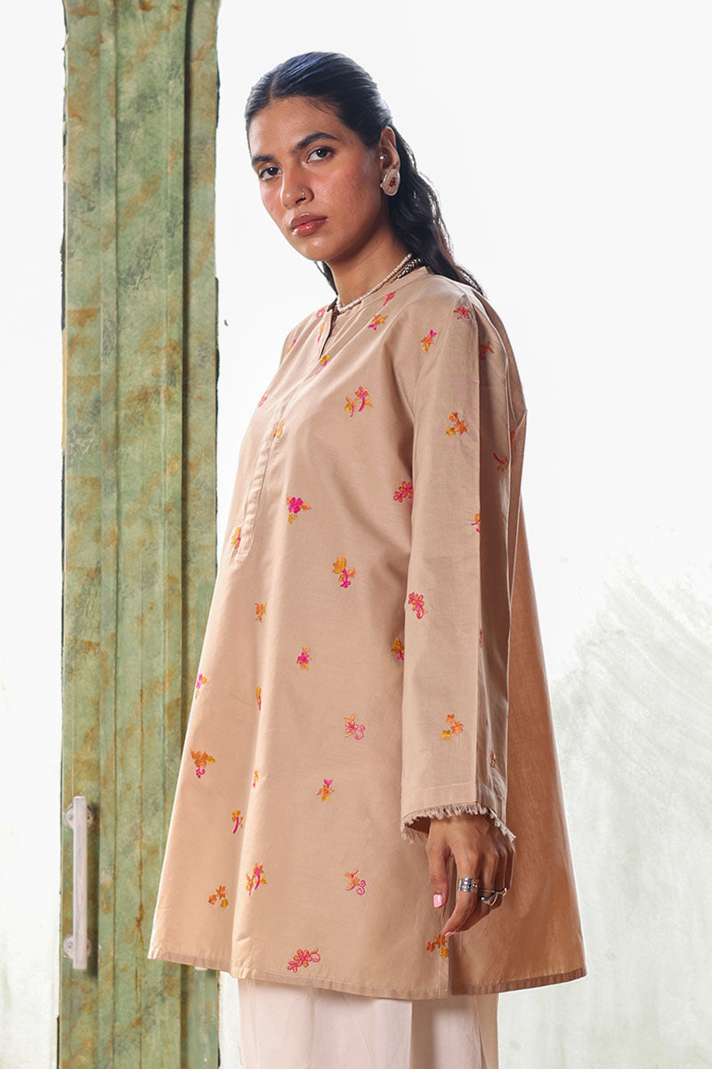 Minimal Embroidered Kurti