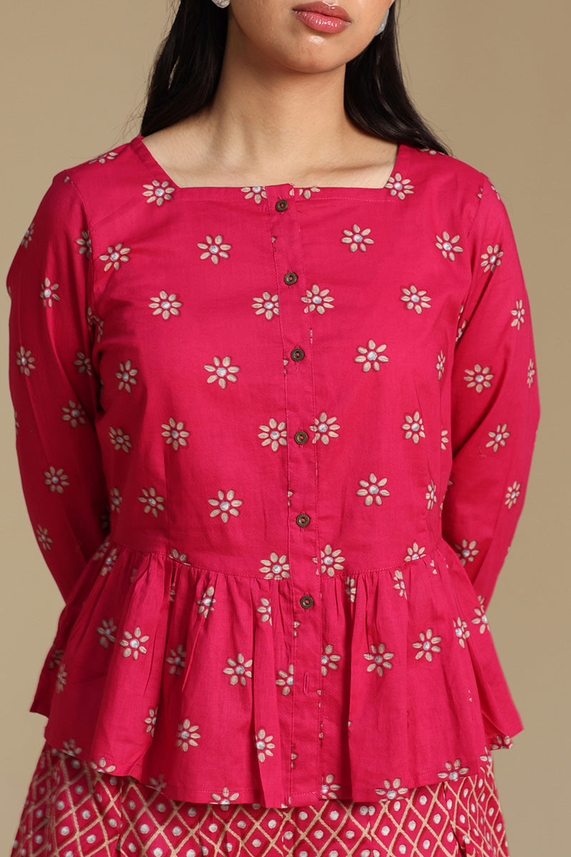 Peplum Co-Ord Set