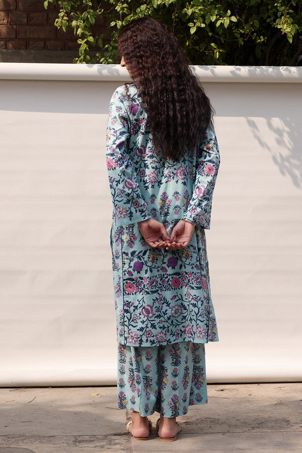 Floral Frame Printed Set