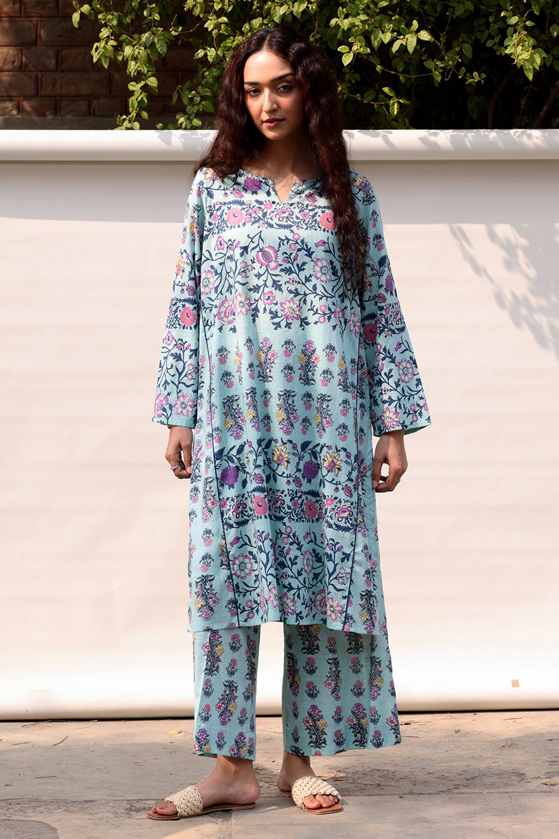 Floral Frame Printed Set